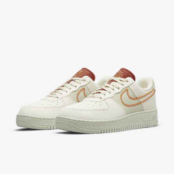 Nike Air Force 1 07 Low Ženske Superge Olivno Zelene | NK571HBM