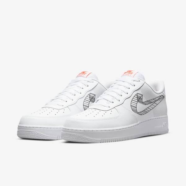 Nike Air Force 1 07 Moški Superge Platina | NK493IMW