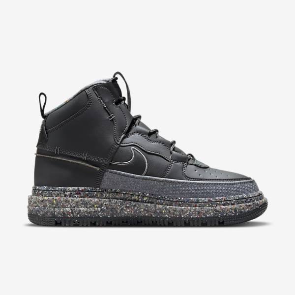 Nike Air Force 1 Boot Moški Superge Temno Siva / Črna | NK750USD