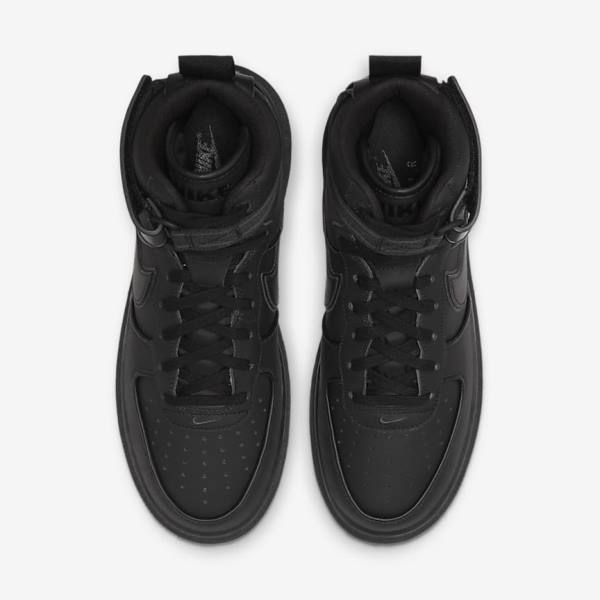 Nike Air Force 1 Boot Moški Superge Črna / Temno Siva / Bela | NK489IVO