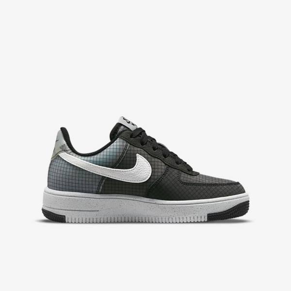 Nike Air Force 1 Crater Older Otroci Superge Črna / Bela | NK532NIW