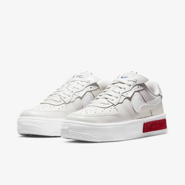 Nike Air Force 1 Fontanka Ženske Superge Bela / Rdeča | NK149PYD