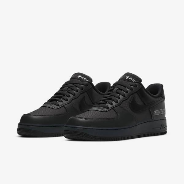 Nike Air Force 1 GTX Moški Superge Temno Siva / Črna | NK375DGP