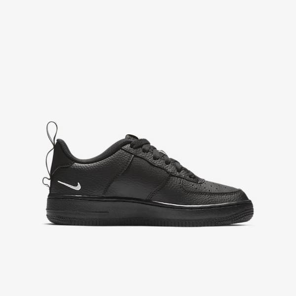 Nike Air Force 1 LV8 Utility Older Otroci Superge Črna / Rumena / Bela | NK526VCO