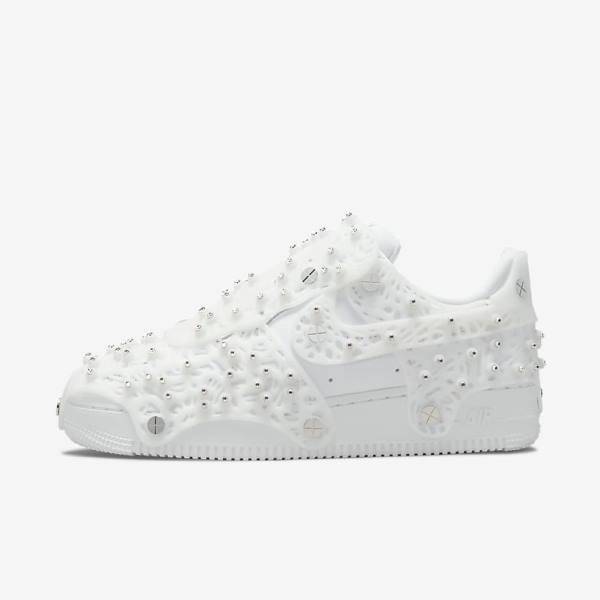 Nike Air Force 1 LXX x Swarovski Ženske Superge Bela / Kovinski Srebrna / Bela | NK672MZX