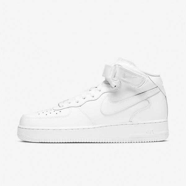 Nike Air Force 1 Mid 07 Moški Superge Bela | NK027DWP