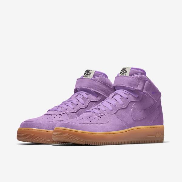 Nike Air Force 1 Mid By You Custom Ženske Superge Večbarvni | NK639LUY