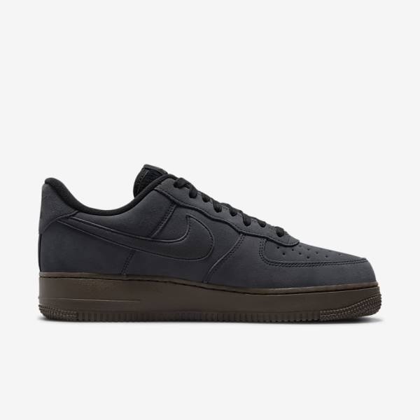 Nike Air Force 1 Moški Superge Bela / Temno Čokolada | NK591DQX