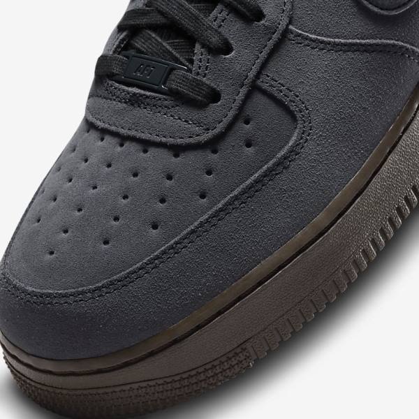 Nike Air Force 1 Moški Superge Bela / Temno Čokolada | NK591DQX