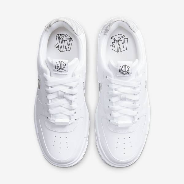 Nike Air Force 1 Pixel SE Ženske Superge Bela / Siva / Bela | NK761HTV