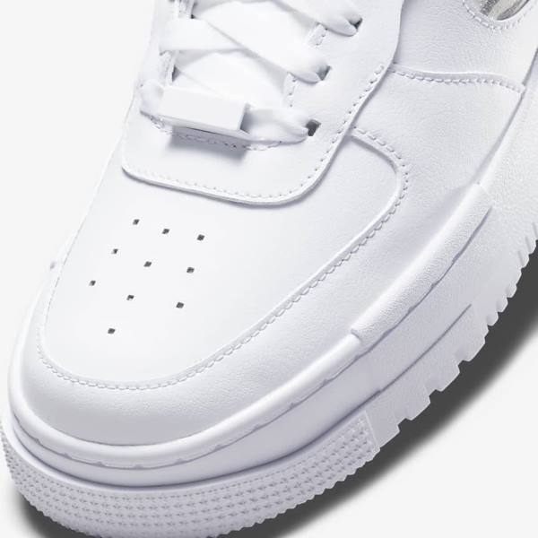 Nike Air Force 1 Pixel SE Ženske Superge Bela / Siva / Bela | NK761HTV