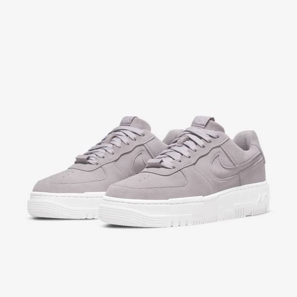 Nike Air Force 1 Pixel Ženske Superge Siva / Bela / Siva | NK140FCW