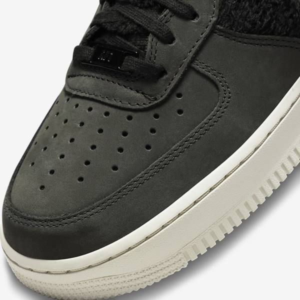 Nike Air Force 1 Ženske Superge Črna / Svetloba Bež | NK718REW