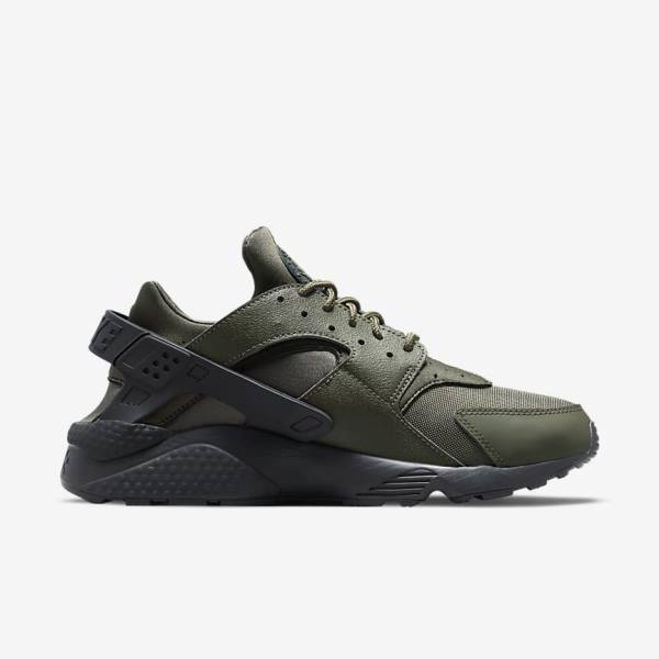 Nike Air Huarache Moški Superge Kaki / Črna / Zlato / Kaki | NK248HJA