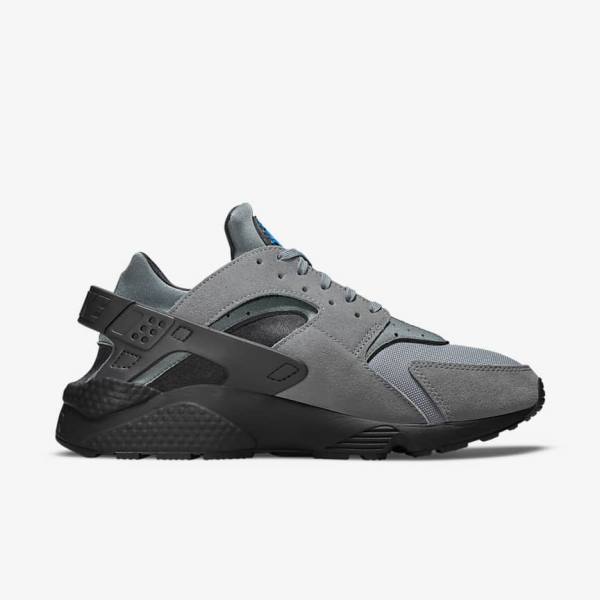 Nike Air Huarache Moški Superge Siva / Svetloba Modra / Črna / Kovinski Srebrna | NK194UVR