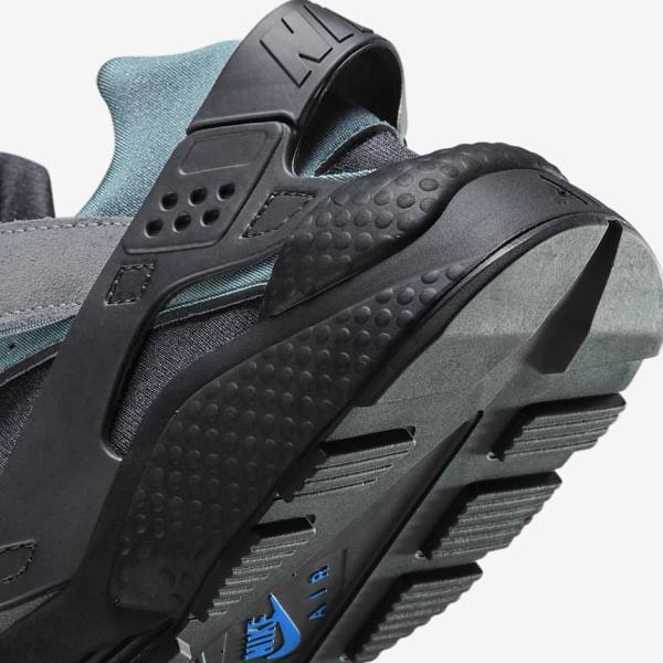 Nike Air Huarache Moški Superge Siva / Svetloba Modra / Črna / Kovinski Srebrna | NK194UVR