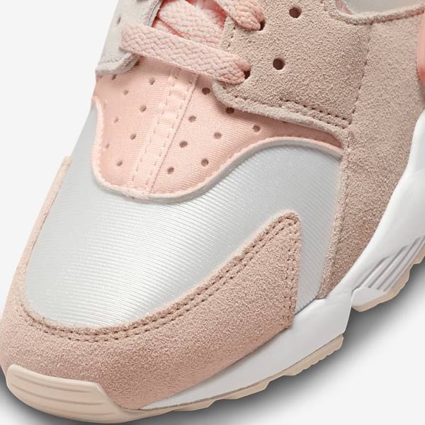 Nike Air Huarache Ženske Superge Bela / Kaki Siva / Svetloba | NK145XPJ