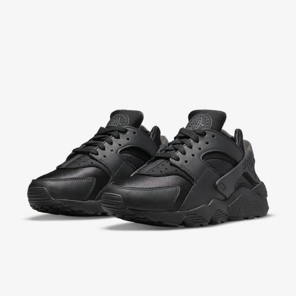 Nike Air Huarache Ženske Superge Črna / Temno Siva | NK953IWH