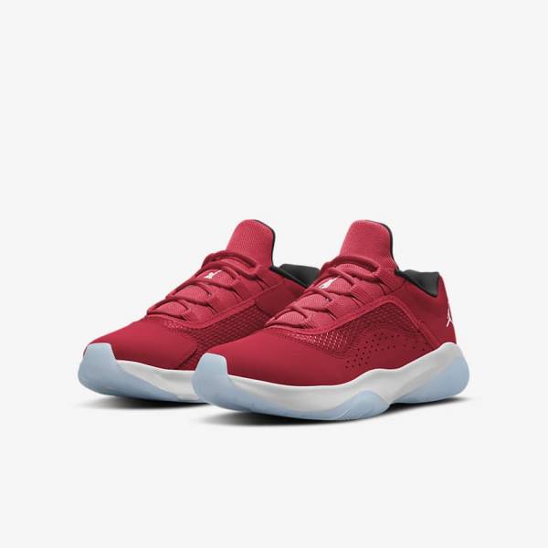 Nike Air Jordan 11 CMFT Low Older Otroci Jordan Čevlji Rdeča / Črna / Bela | NK310ZGF