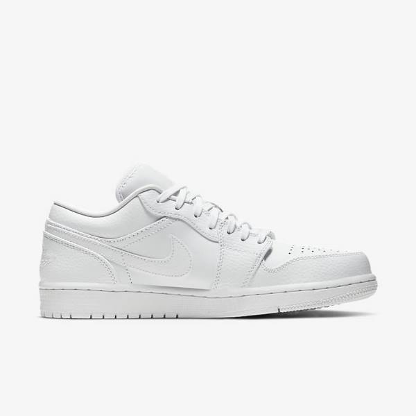 Nike Air Jordan 1 Low Moški Superge Bela | NK302HFP