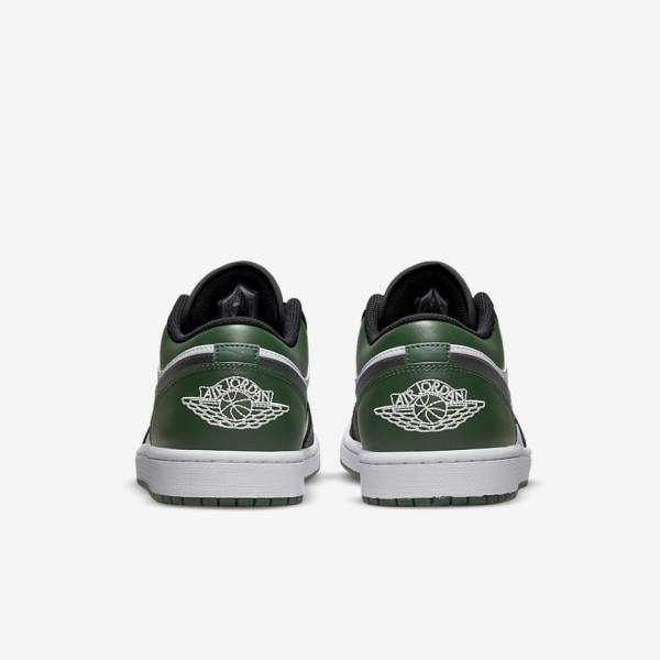 Nike Air Jordan 1 Low Moški Superge Zelena / Bela / Črna | NK491ELF