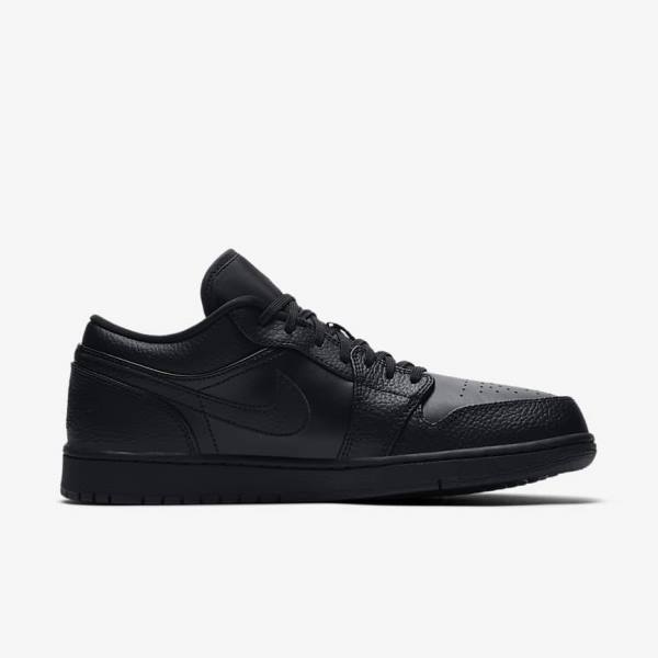 Nike Air Jordan 1 Low Moški Superge Črna | NK032HQN