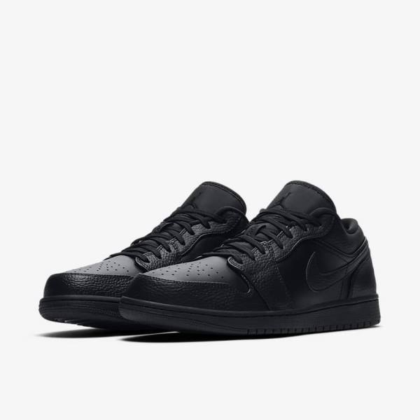 Nike Air Jordan 1 Low Moški Superge Črna | NK032HQN