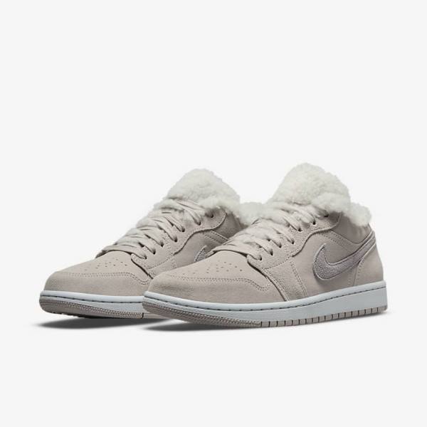 Nike Air Jordan 1 Low SE Ženske Superge Siva / Siva / Bela | NK493UAJ