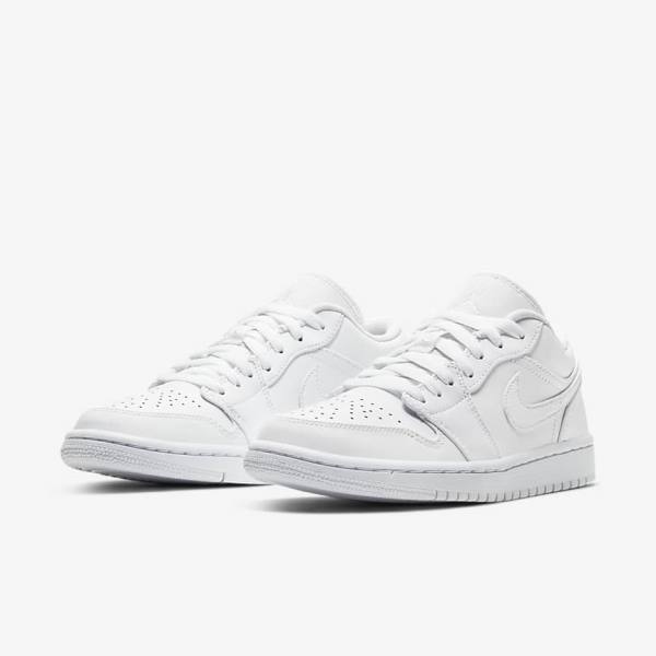 Nike Air Jordan 1 Low Ženske Superge Bela | NK014SIU