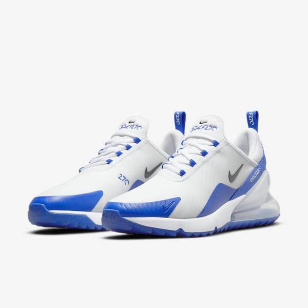 Nike Air Max 270 G Moški Čevlji Za Golf Platina | NK507ILQ