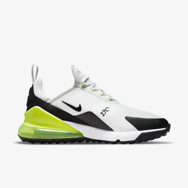 Nike Air Max 270 G Moški Čevlji Za Golf Bela / Črna | NK628LXI