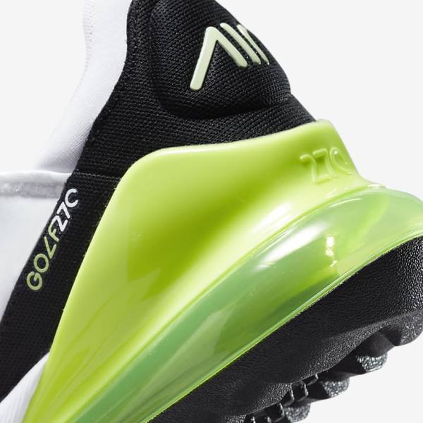 Nike Air Max 270 G Ženske Čevlji Za Golf Bela / Črna | NK405IMG