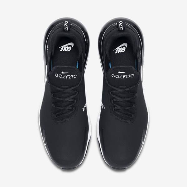 Nike Air Max 270 G Ženske Čevlji Za Golf Črna / Bela | NK684ZLM