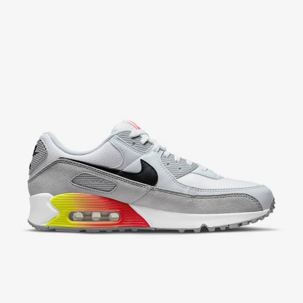 Nike Air Max 90 Air Max Month Moški Superge Siva / Svetloba Rdeča / Črna | NK498EQJ