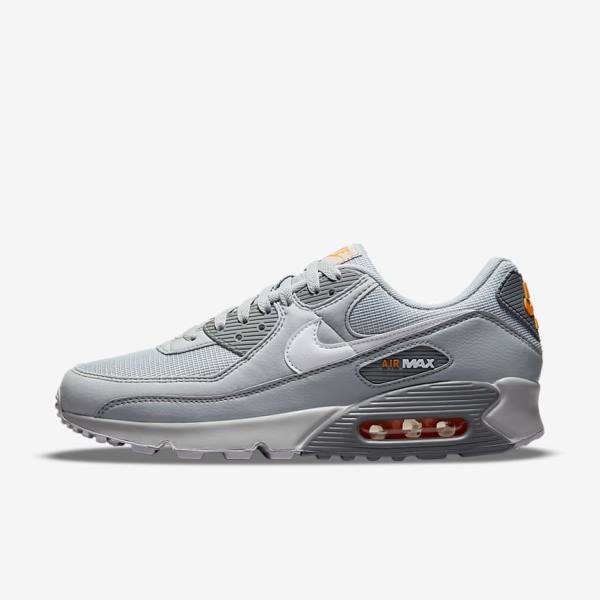 Nike Air Max 90 Moški Superge Siva / Bela | NK248XYL