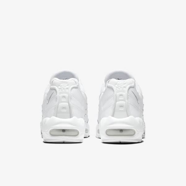 Nike Air Max 95 Essential Moški Superge Bela / Siva / Bela | NK420LXE