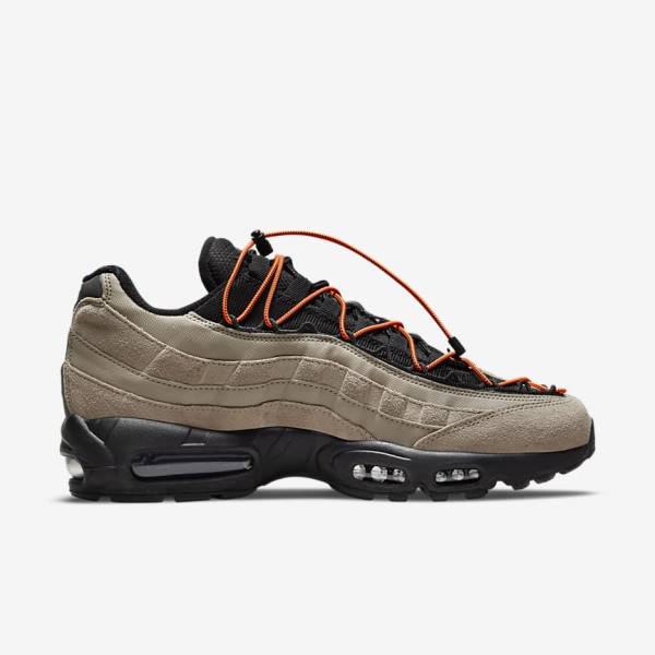 Nike Air Max 95 Moški Superge Kaki / Oranžna / Črna | NK065NWH