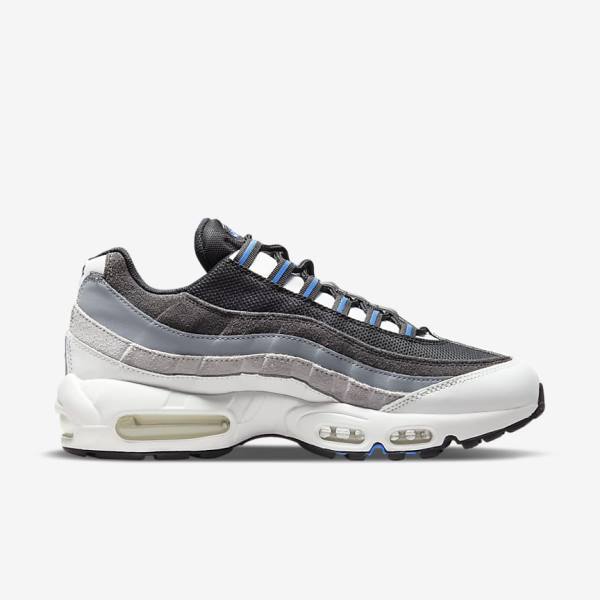 Nike Air Max 95 Moški Superge Črna / Temno Siva / Modra | NK197WDG