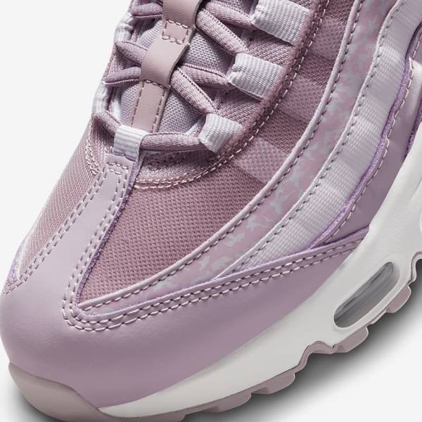 Nike Air Max 95 Ženske Superge Vijolična / Bela / Kovinski Srebrna | NK278YLM