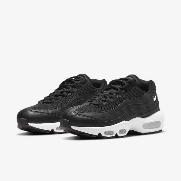 Nike Air Max 95 Ženske Superge Črna / Bela | NK450BOU