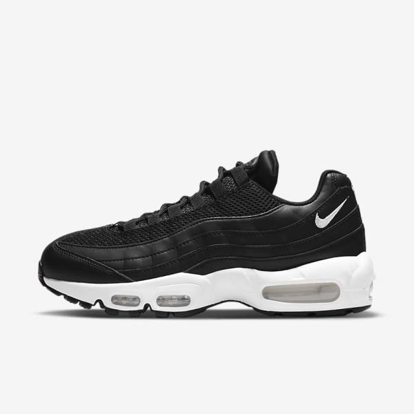 Nike Air Max 95 Ženske Superge Črna / Bela | NK450BOU