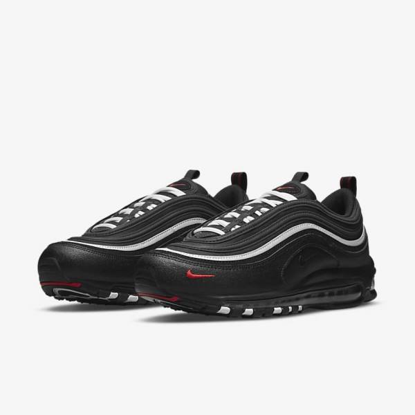 Nike Air Max 97 Moški Superge Črna / Rdeča / Bela | NK351TKV