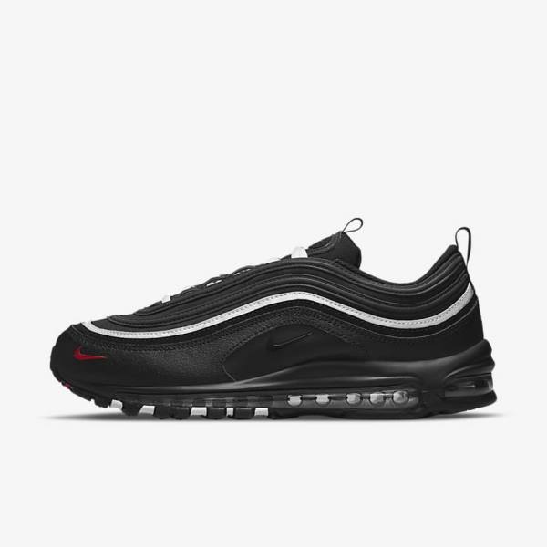 Nike Air Max 97 Moški Superge Črna / Rdeča / Bela | NK351TKV