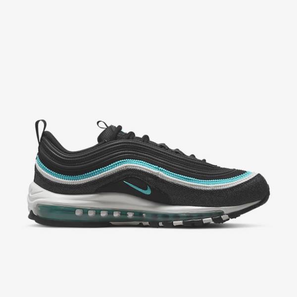 Nike Air Max 97 SE Moški Superge Črna / Bela / Turkizna | NK857QZX