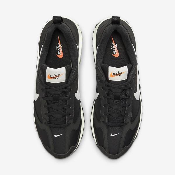 Nike Air Max Dawn Ženske Superge Črna / Kovinski Srebrna / Oranžna / Bela | NK120NSJ