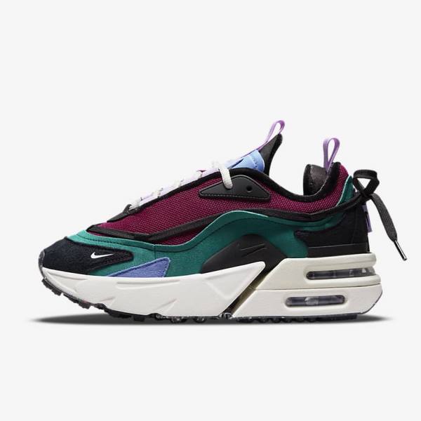 Nike Air Max Furyosa NRG Ženske Superge Zelena / Rdeča / Črna | NK279GYK