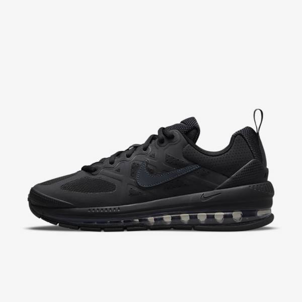 Nike Air Max Genome Moški Superge Črna / Temno Siva | NK896RUI