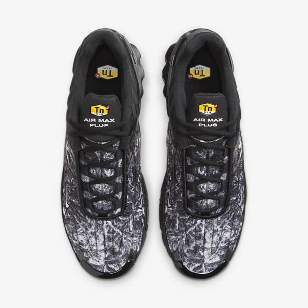 Nike Air Max Plus 3 Moški Superge Črna / Temno Siva / Bela | NK143UTD