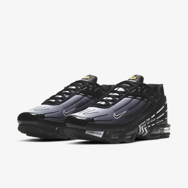 Nike Air Max Plus III Moški Superge Črna / Bela | NK756NDL