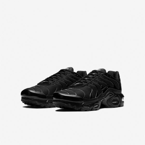 Nike Air Max Plus Older Otroci Superge Črna | NK419QBC